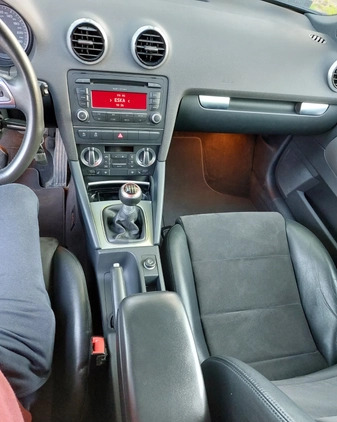 Audi A3 cena 28200 przebieg: 124000, rok produkcji 2011 z Lublin małe 79